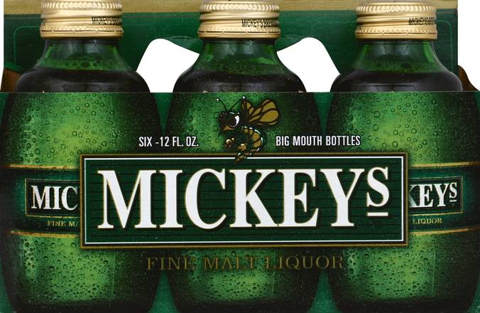 Mickey's Fine Malt Liquor (6 ct,12 fl oz)