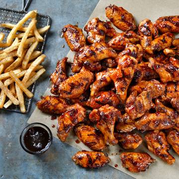 Order Large Family Size Grilled Wings food online from Apps All Around store, Rochester on bringmethat.com