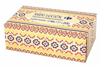 Pañuelos con loción suavizante Carrefour 200 ud.