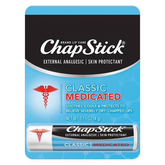 Chapstick Classic Medicated Analgesic Lip Balm