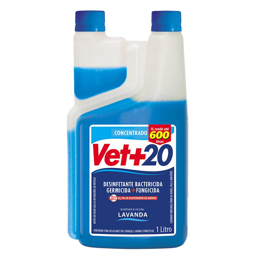 Vet+20 desinfetante concentrado lavanda (1l)