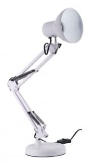 Lámpara Flexo de Escritorio Axis de Metal 50 cm 7house, Blanco