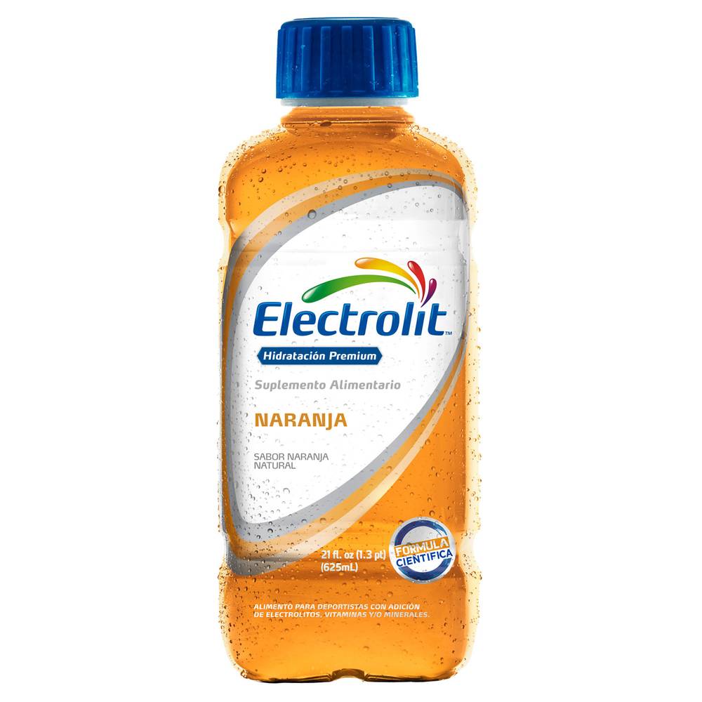 Electrolit bebida hidratante naranja (botella 625 ml)
