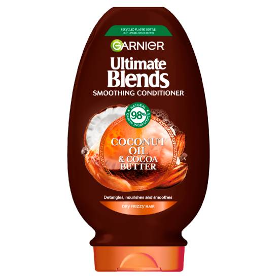 Garnier Ultimate Blends Coconut Oil & Cocoa Butter Smoothing and Nourishing Vegan Conditioner