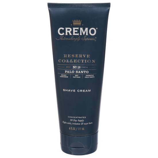 Cremo Reserve Collection Palo Santo Shave Cream