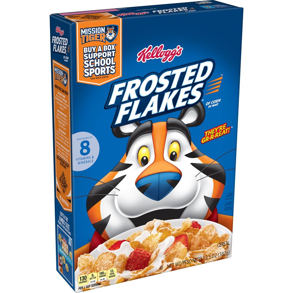 Frosted Flakes Breakfast Cereal, 13.5 Oz