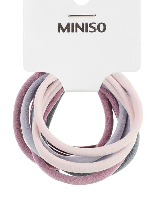 Miniso · Ligas estilo coreano multicolor (100 g)