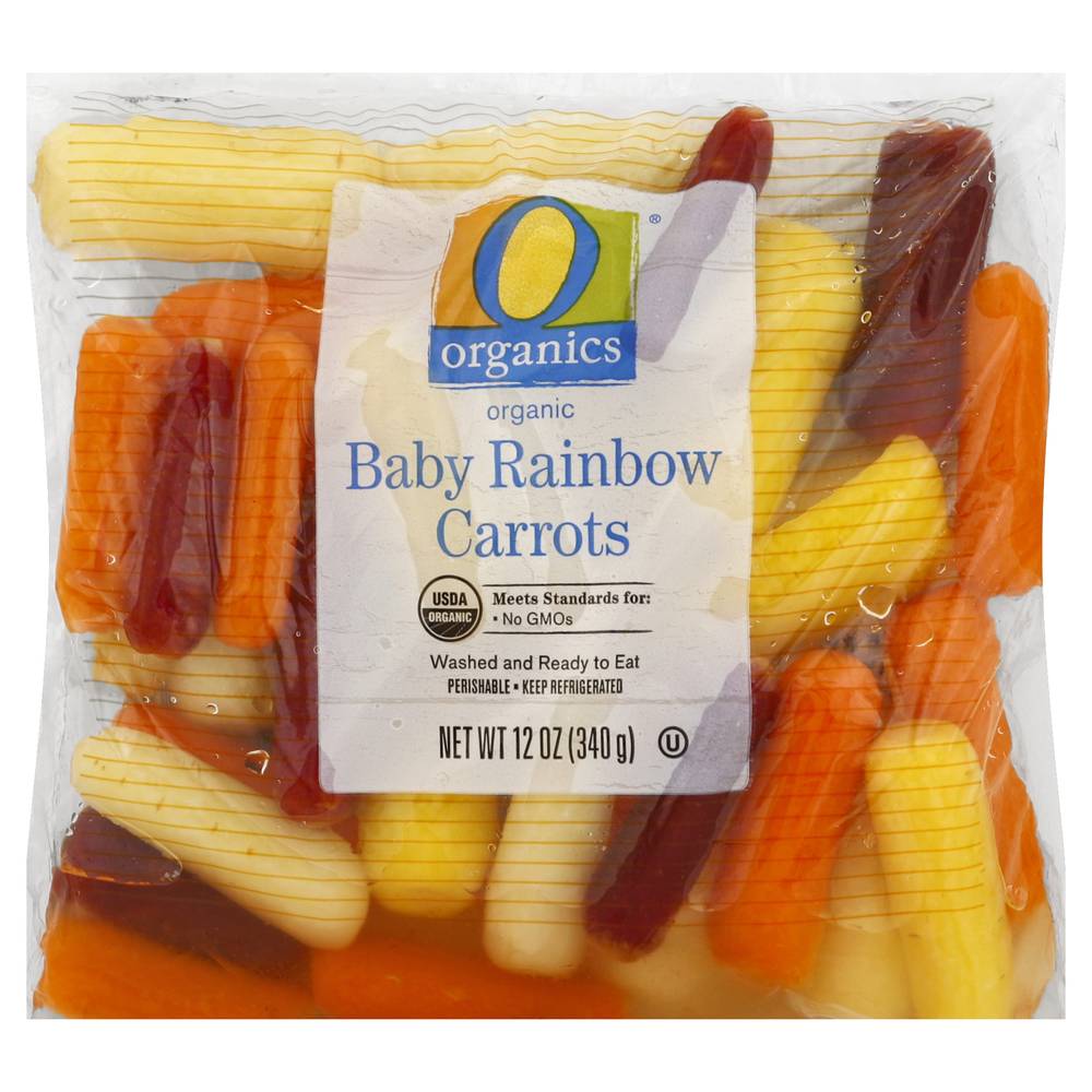 O Organics Organic Rainbow Baby Carrots (12 oz)