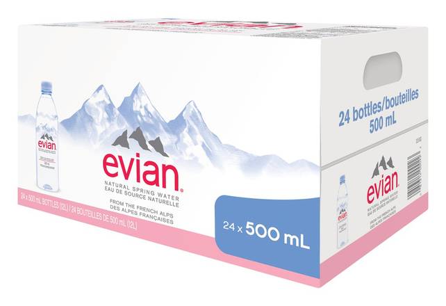 Evian Spring Water (500ml)
