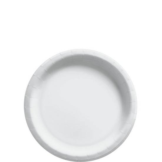 White Extra Sturdy Paper Dinner Plates, 10in, 50ct White | Party