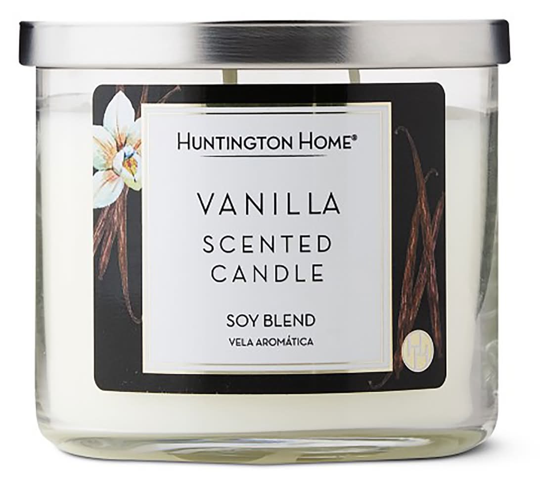 Huntington Home Soy Blend Scented Candle, Vanilla