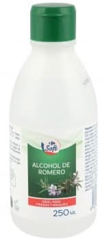 Alcohol de romero Carrefour Soft 250 ml.