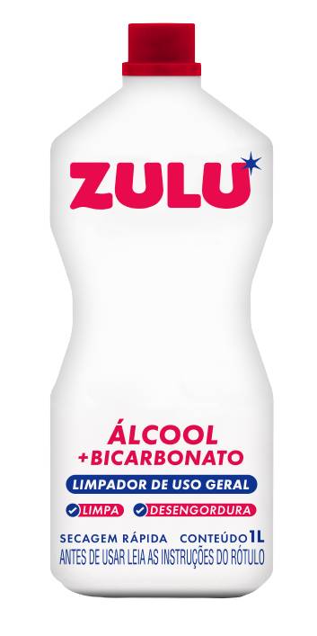 Zulu álcool líquido + bicarbonato (1 L)