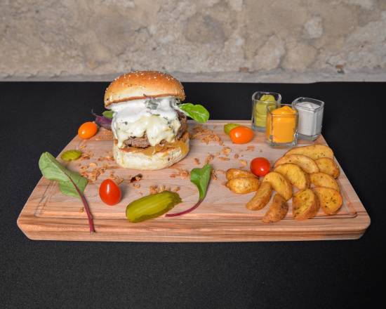 Blue lover ❤️ burger 🍔