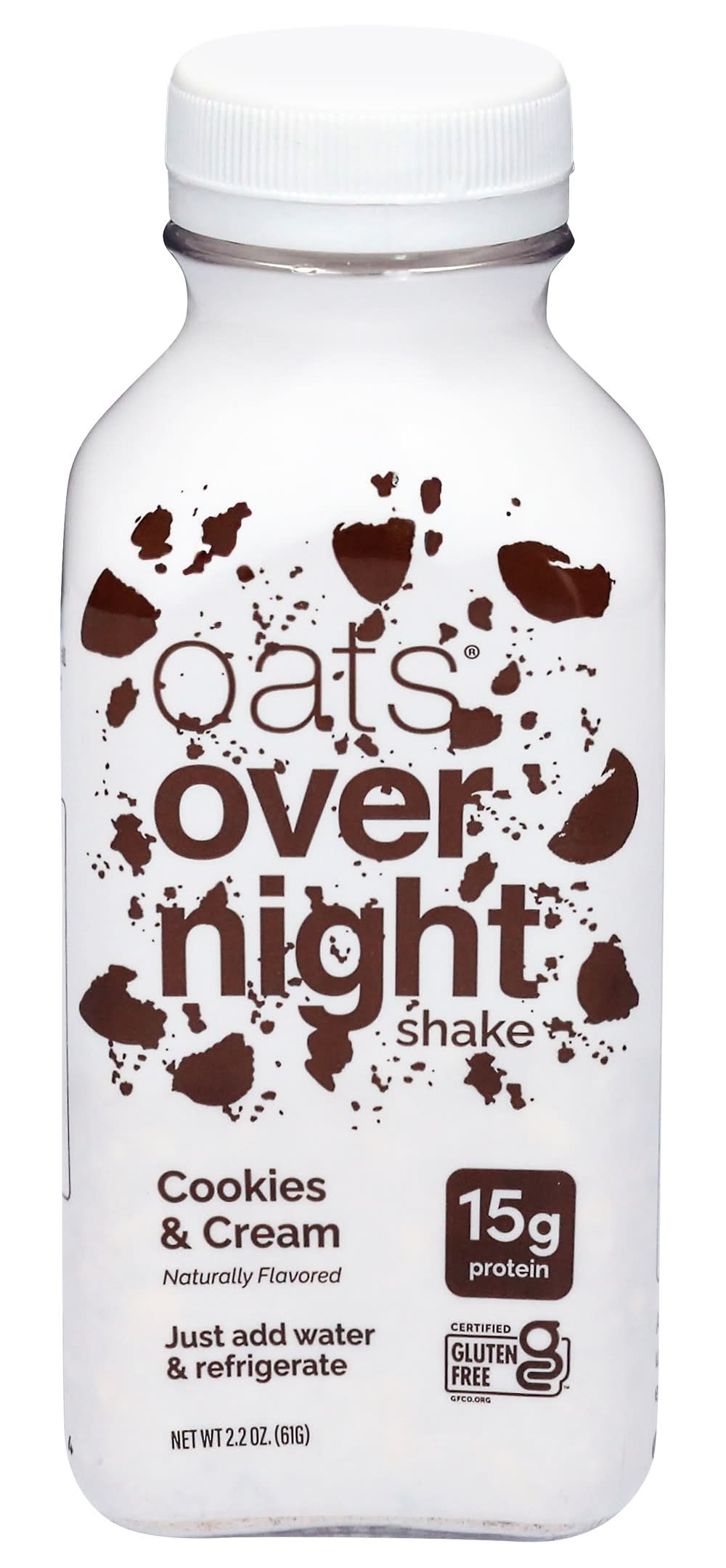 Oats Overnight Protein Shake, Cookies & Cream (2.2 oz)