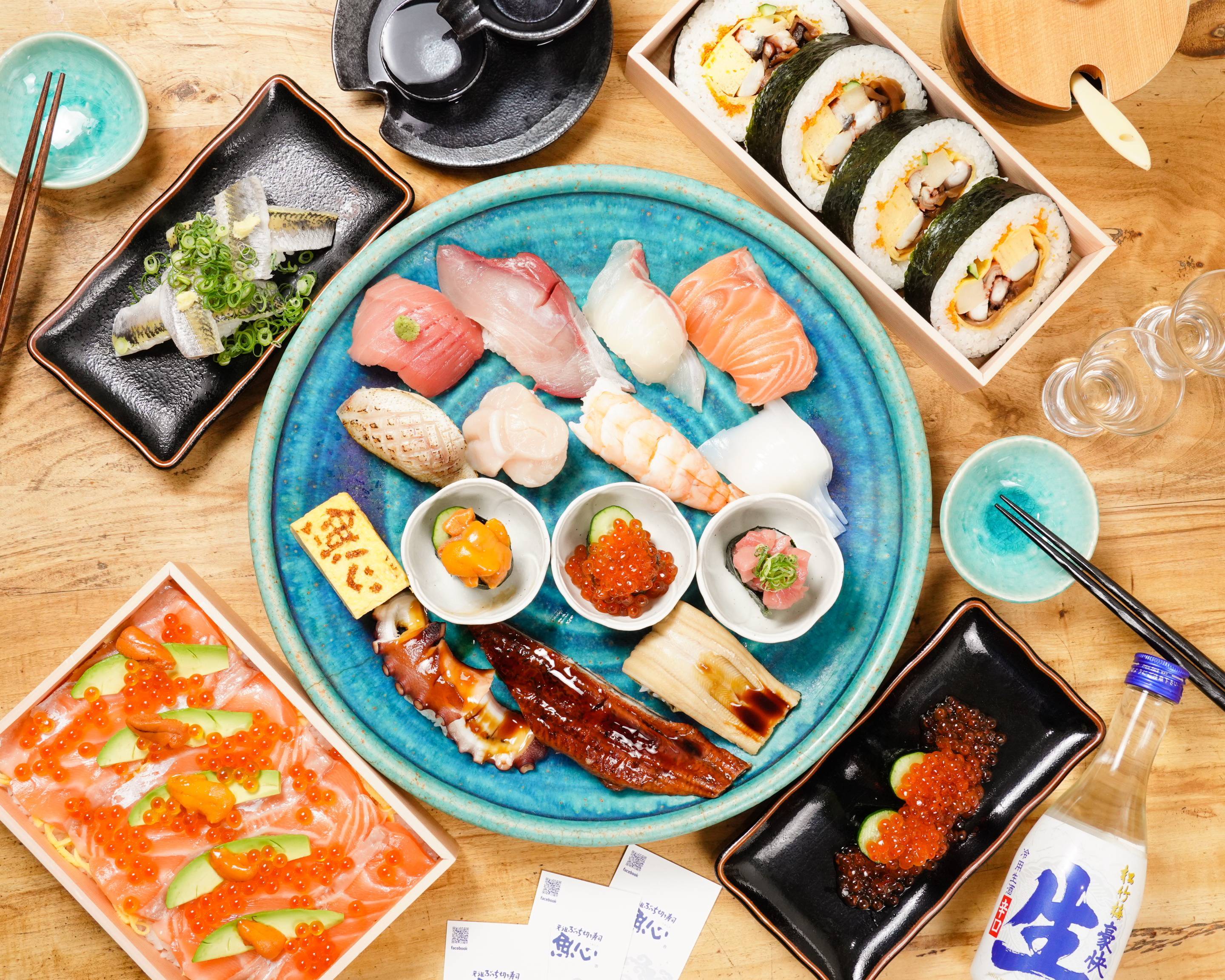元祖ぶっち切り寿司 魚心 三宮店 gansobuttigirisushi uoshin