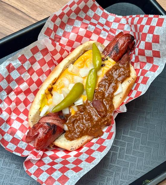 Jumbo Chili Cheese Dog