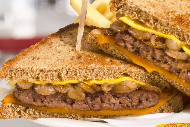 Patty melt y fries 🍟