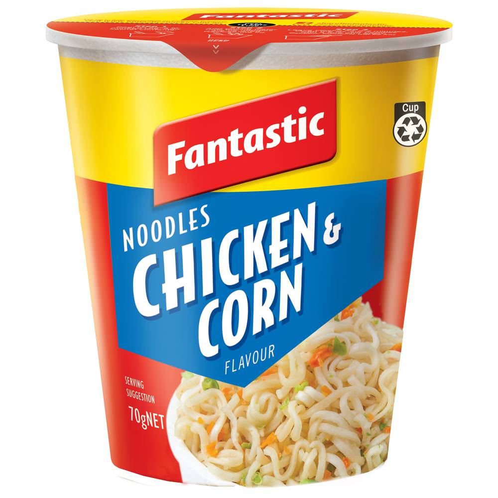 Fantastic Chicken & Corn Noodles Cup (70g)