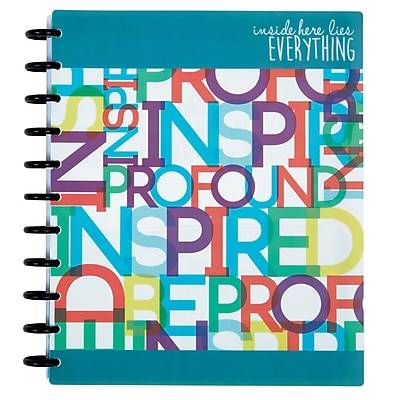 Staples® Arc System 12 Month Undated Planner, Assorted, 8-1/2 x 11