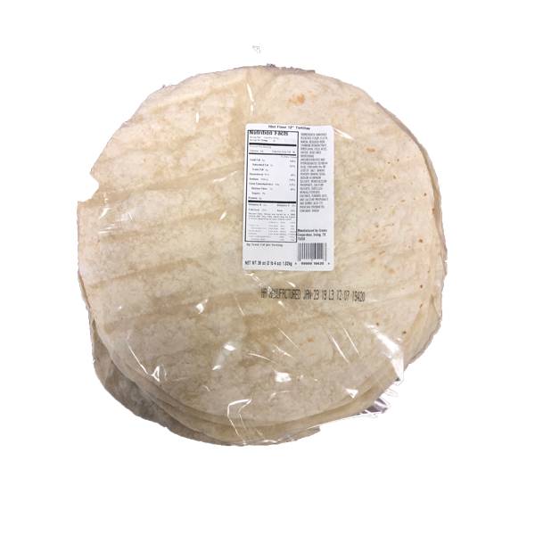 La Fiesta Flour Tortilla, 12 inch (10 ct)