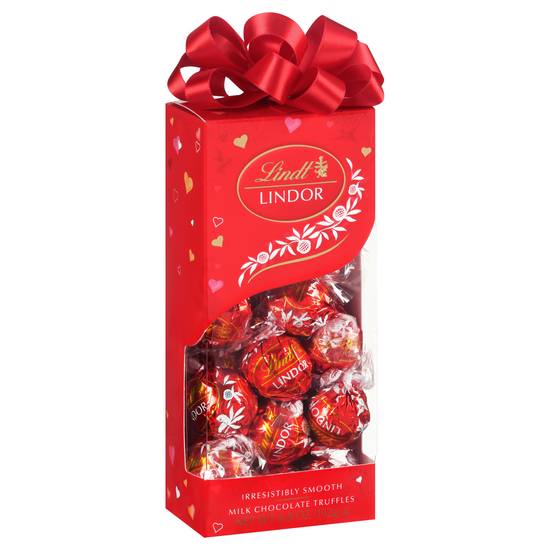 Lindt Lindor Valentine Milk Chocolate Traditions, 6.8 oz Gift Box