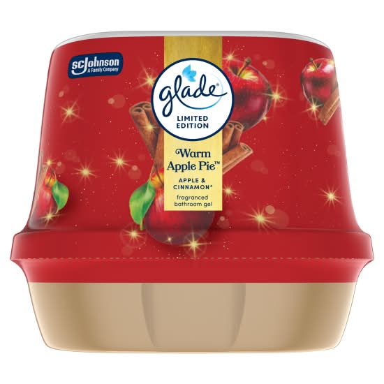 Glade Warm Apple Pie, Fragranced Bathroom Gel (180ml)