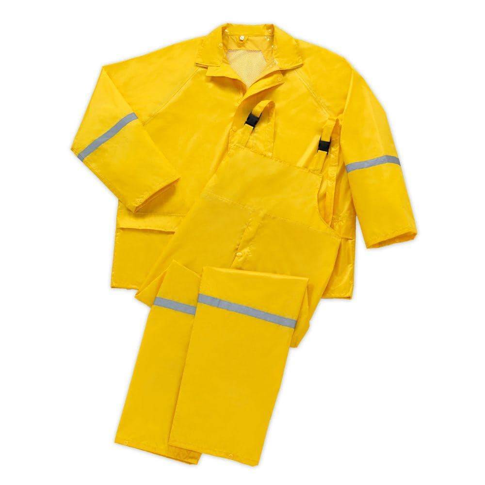 3-Piece Rain Suit, Large