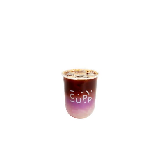 Electro Blue Coconut Iced Coffee Boba