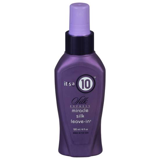 It's a 10 Milk Express Miracle Silk Leave-In Shampoo & Conditioner