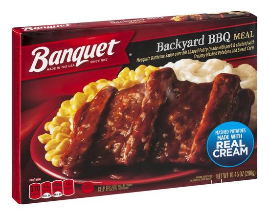 Banquet · Backyard BBQ Meal (10.5 oz)