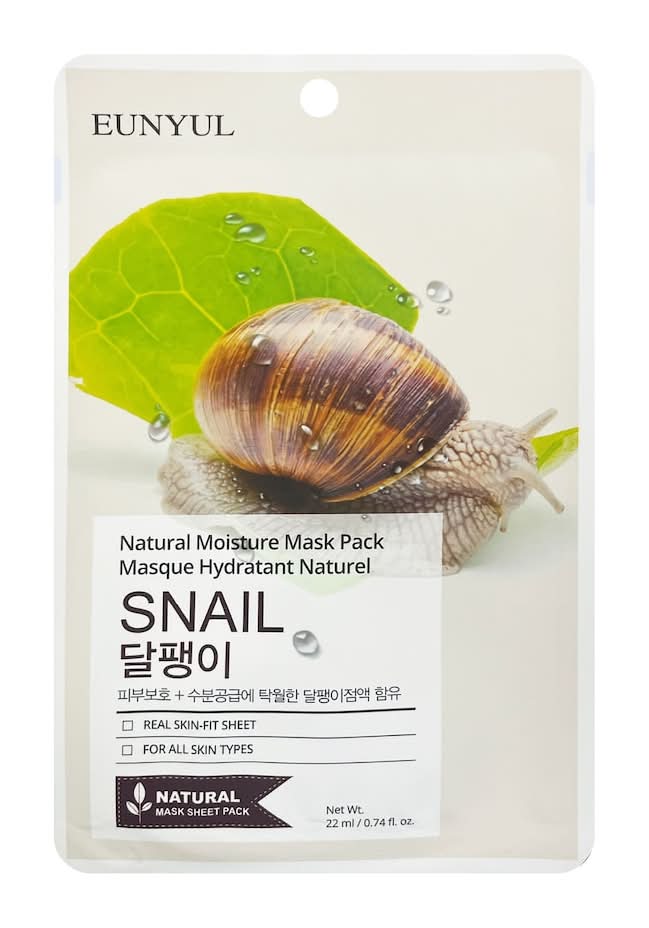 EUNYUL Snail Facial Mask, 1 ct.