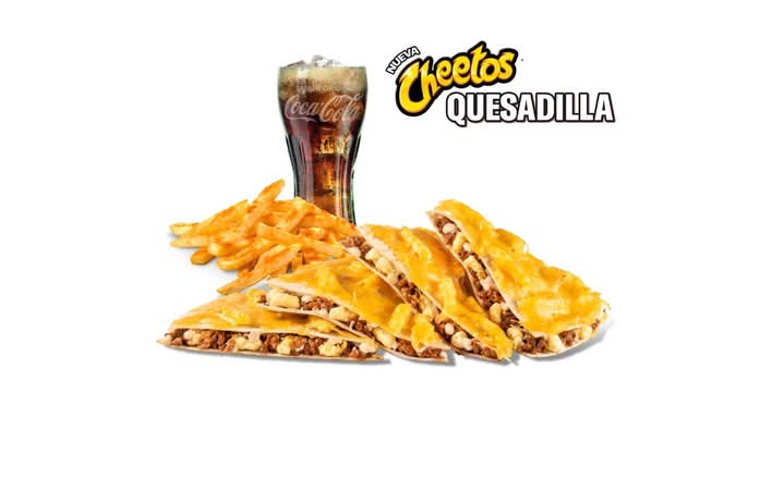 ¡NUEVO! Menú Cheetos Quesadilla Creamy Cheese