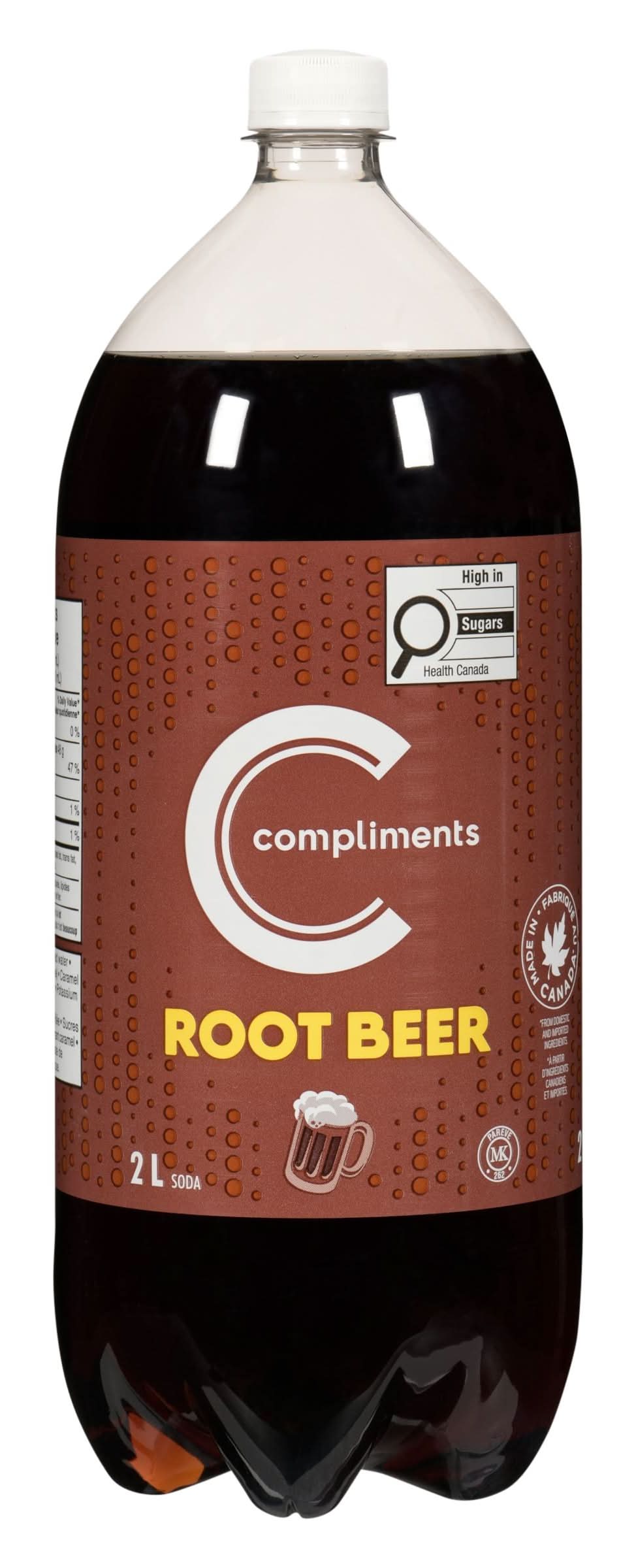 Compliments Root Beer Soft Drink (2 L)