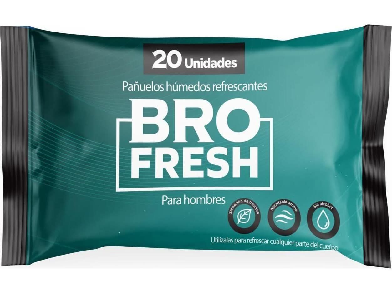 Toalla Húmeda Bro Fresh 20 Toallitas