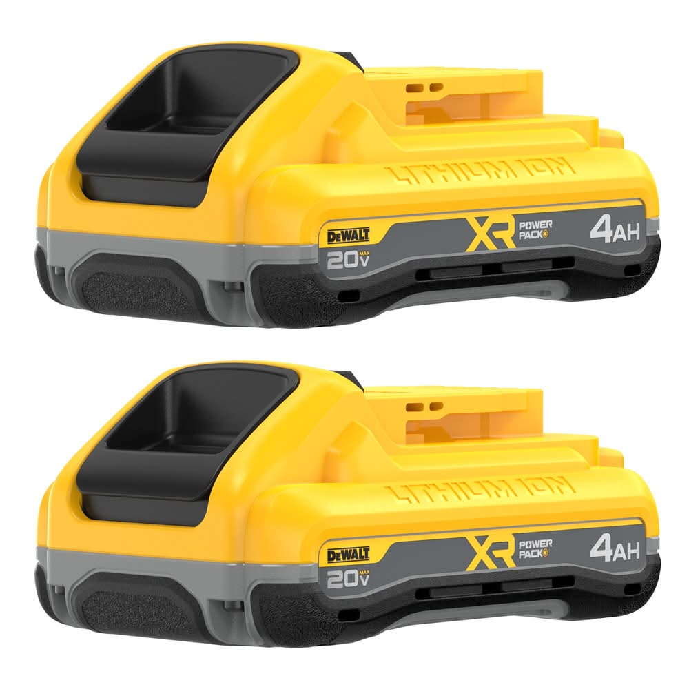 DeWalt 20 -Volt 2 -Pack Battery ( 4 Ah 4 Ah Lithium-ion )