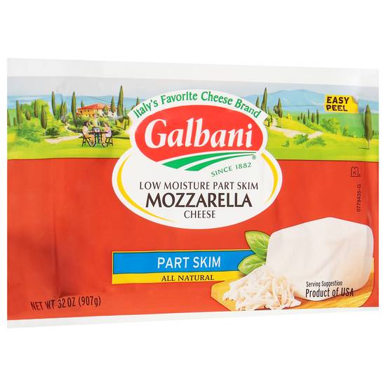 Galbani Low Moisture Part Skim Mozzarella Cheese