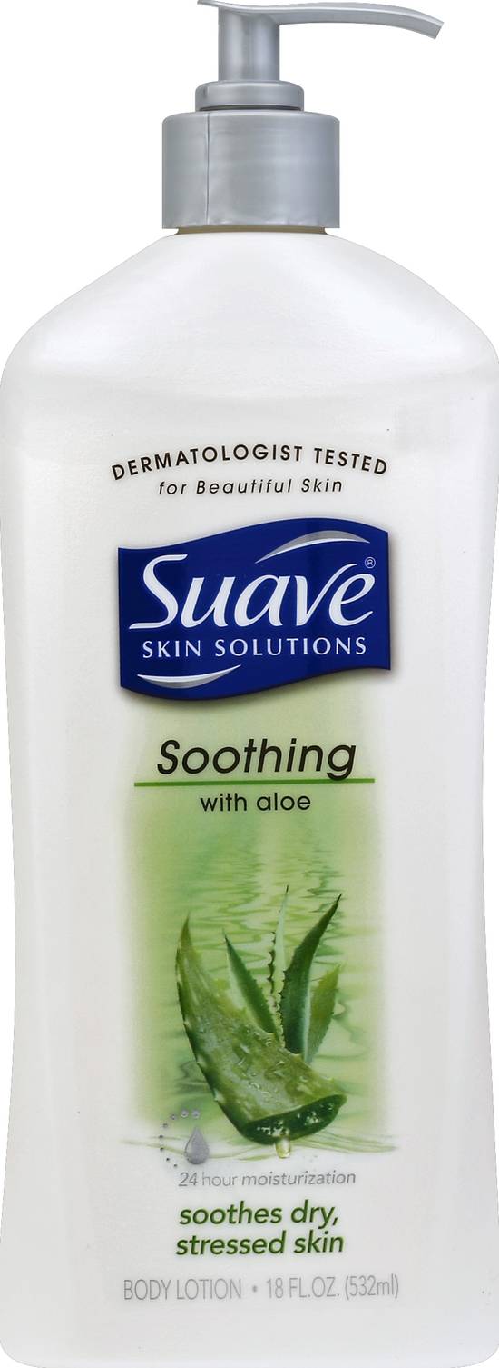 Suave Soothing Body Lotion With Aloe