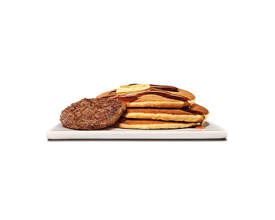 Pancakes Platter with Sausage