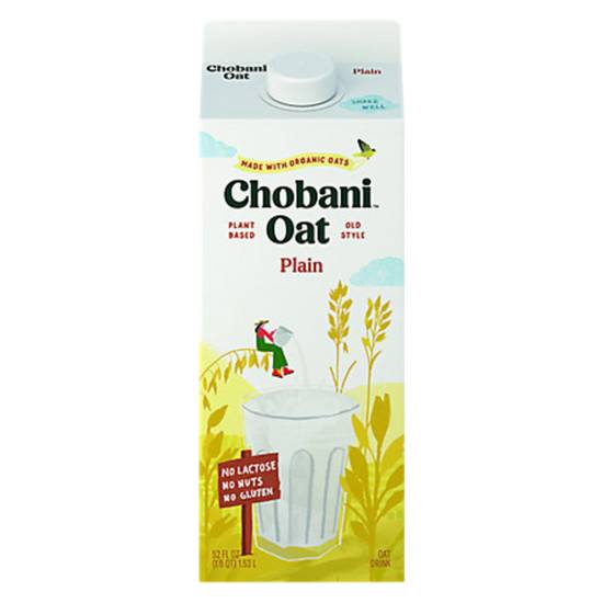 Chobani Oat Milk Plain 52oz