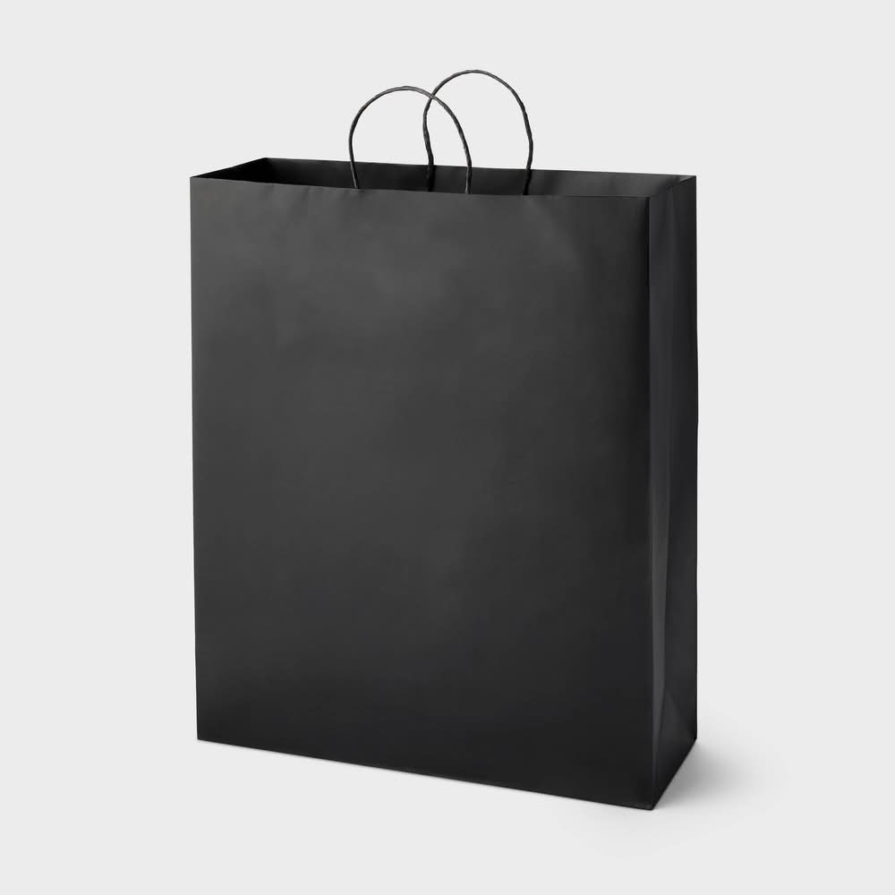 Spritz Jumbo Gift Bag, Black
