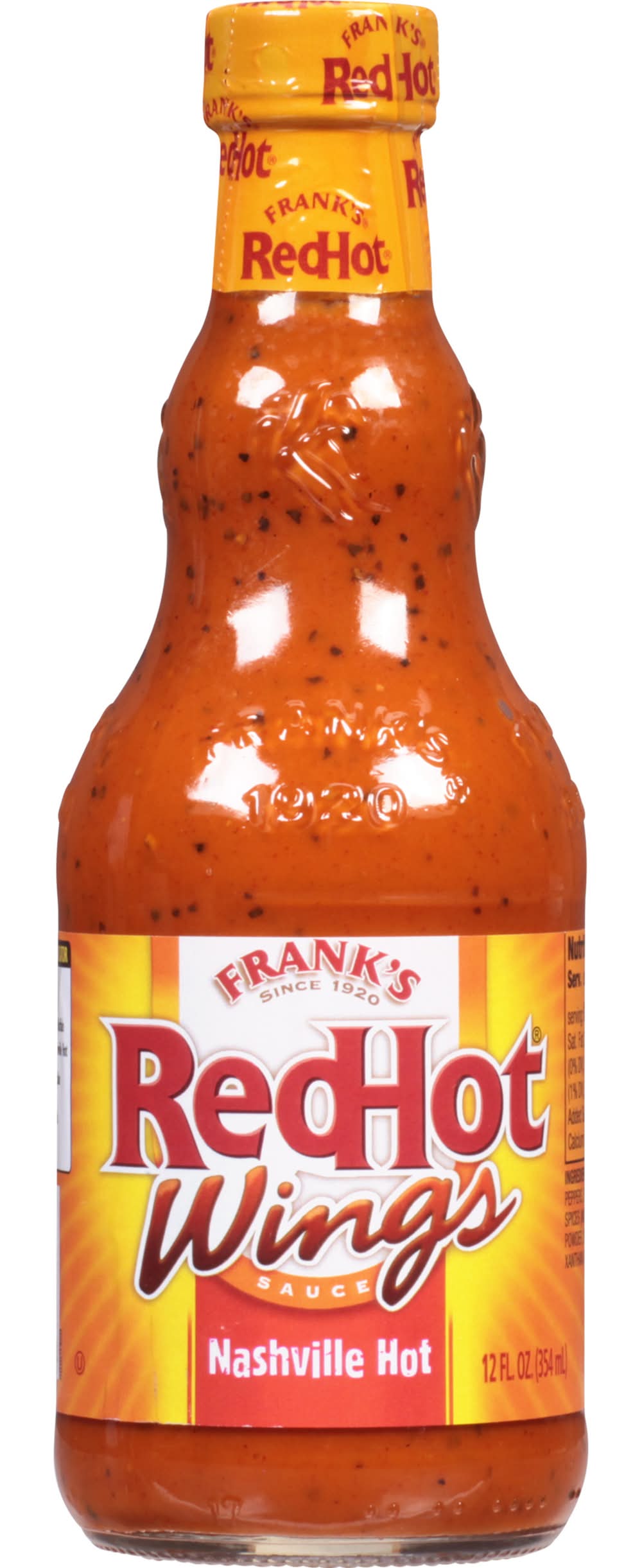 Frank's RedHot Nashville Hot Wings Sauce (12 fl oz)