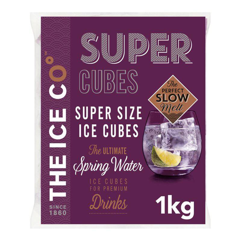 The Ice Co. Super Cubes Giant Ice 1kg