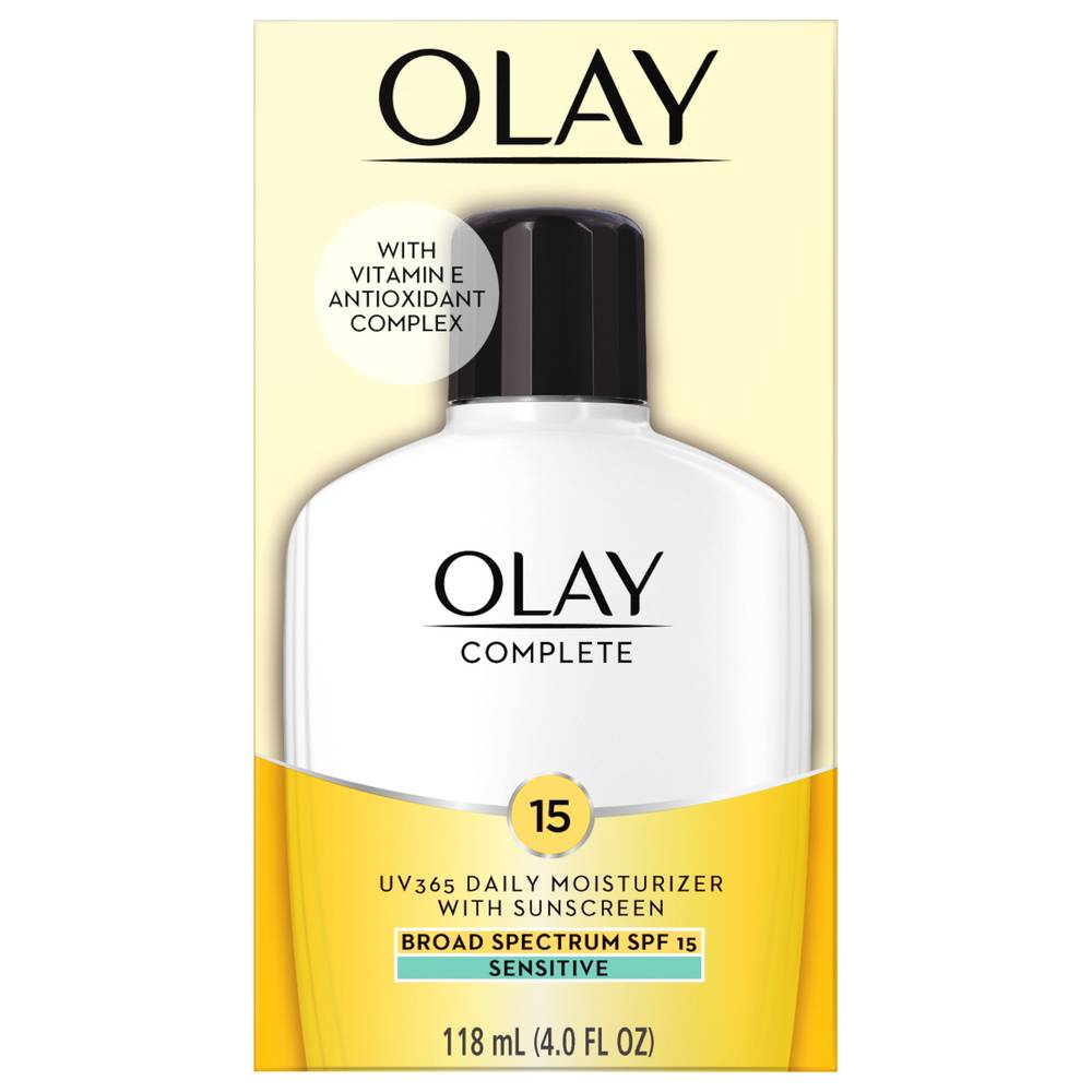 Olay Sensitive Daily Moisturizer With Spf 15 (4 fl oz)