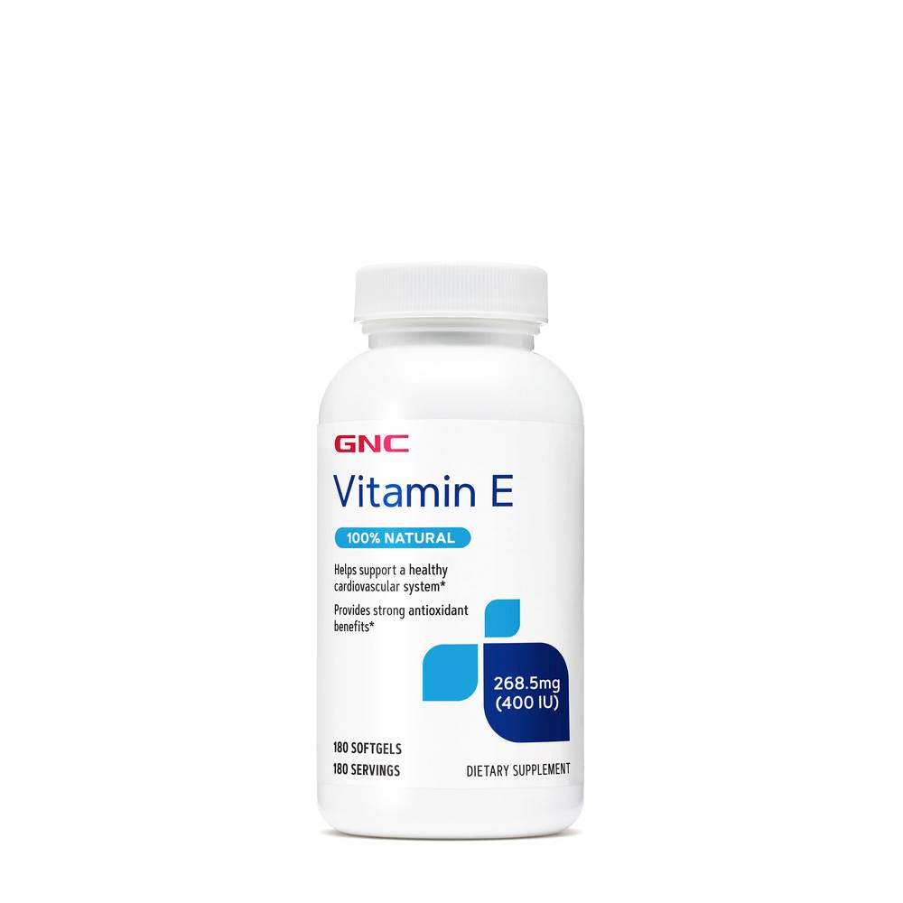 GNC Vitamin E Dietary Supplement (180 ct)