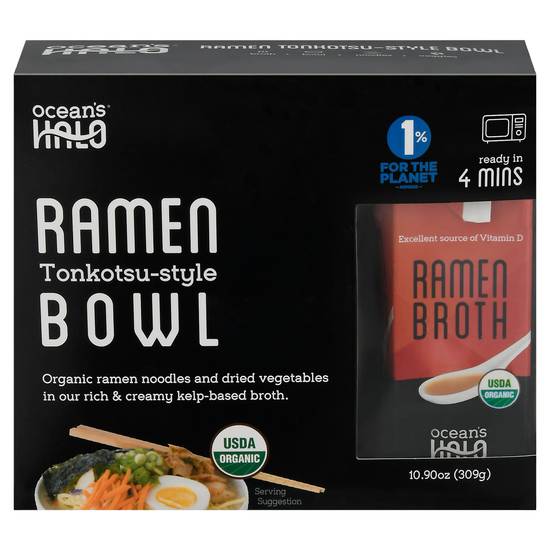 Ocean's Halo Organic Tonkotsu-Style Ramen Bowl (10.8 oz)