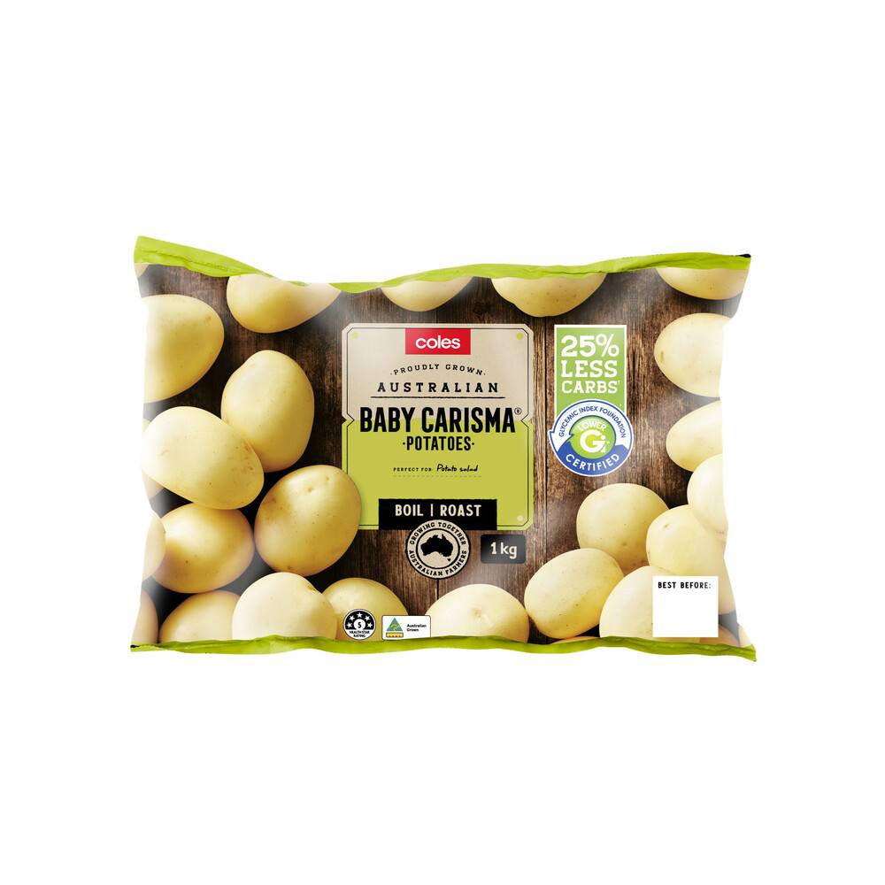 Coles Baby Carisma Potatoes 1kg