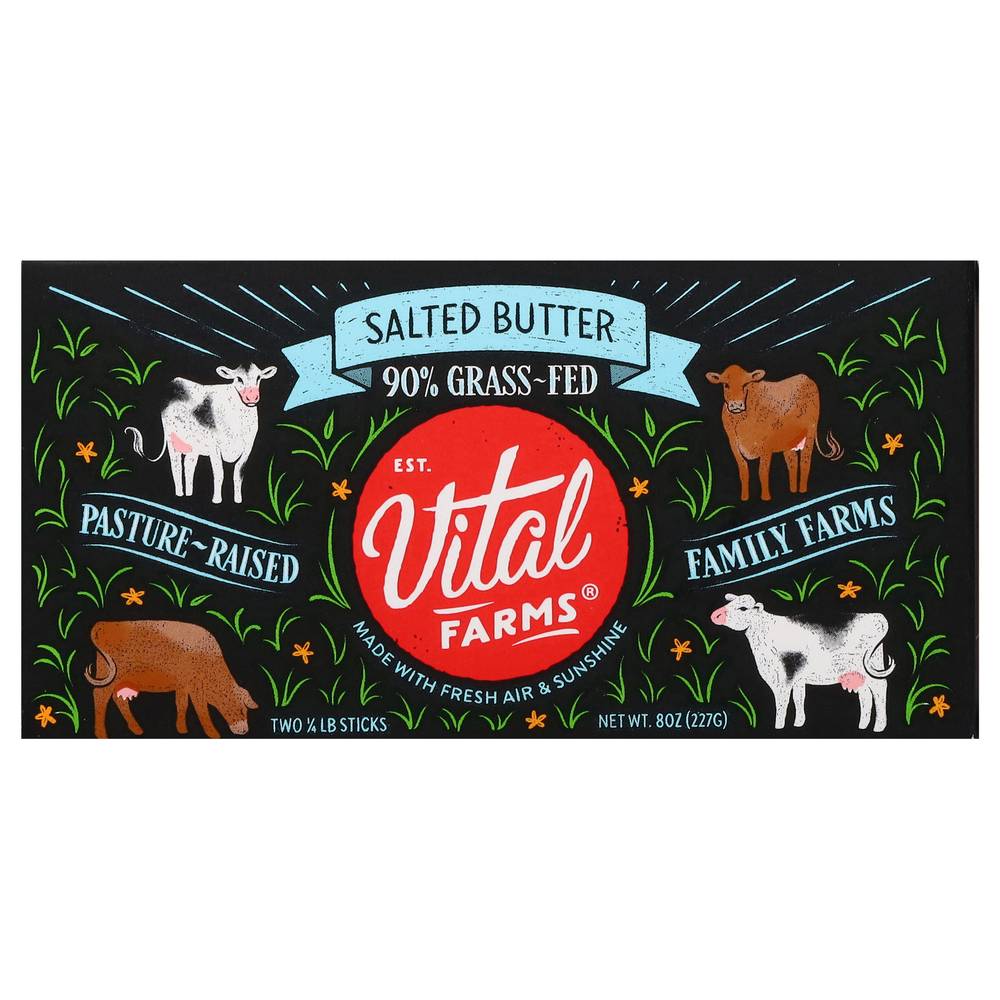 Vital Farms Pasture-Raised Sea Salted Butter