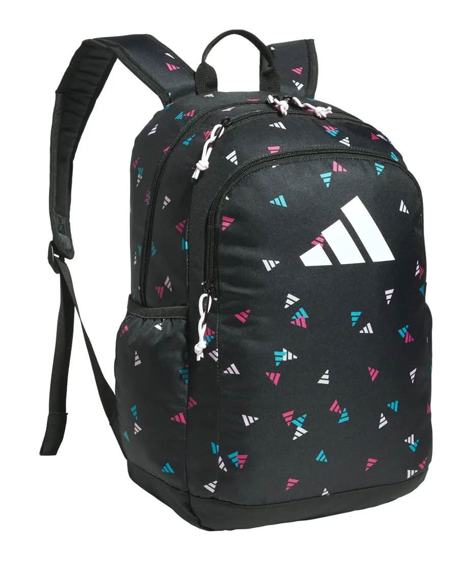 Adidas Affiliate Backpack (Black/Multicolor Logo Print O-S)