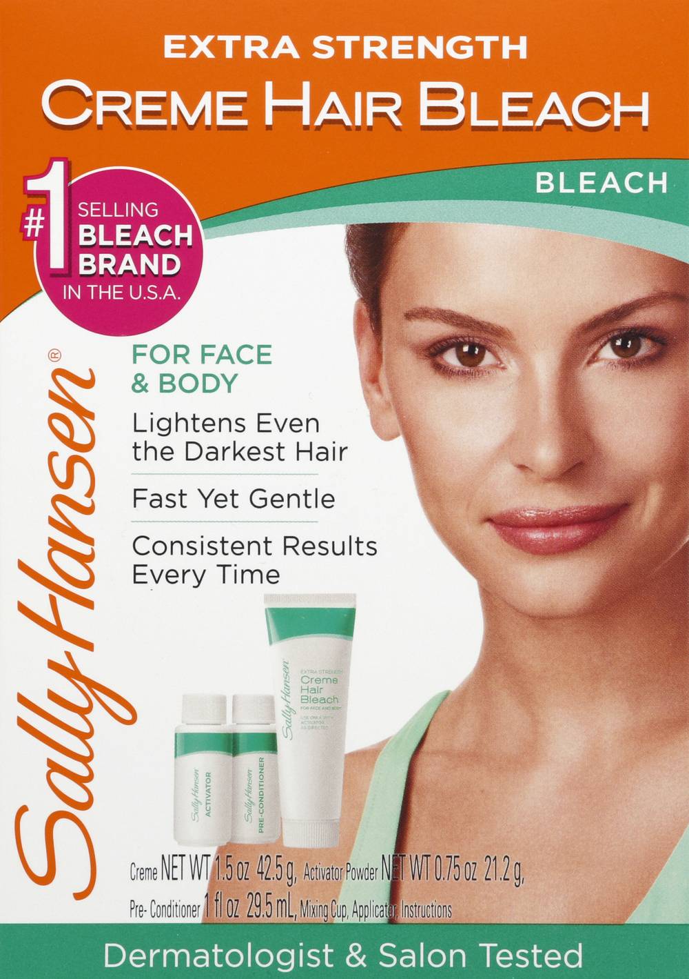 Sally Hansen Extra Strength Creme Hair Bleach (1 kit)